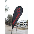 12.5' Flex Blade Economy Banner Kit - Double-Sided